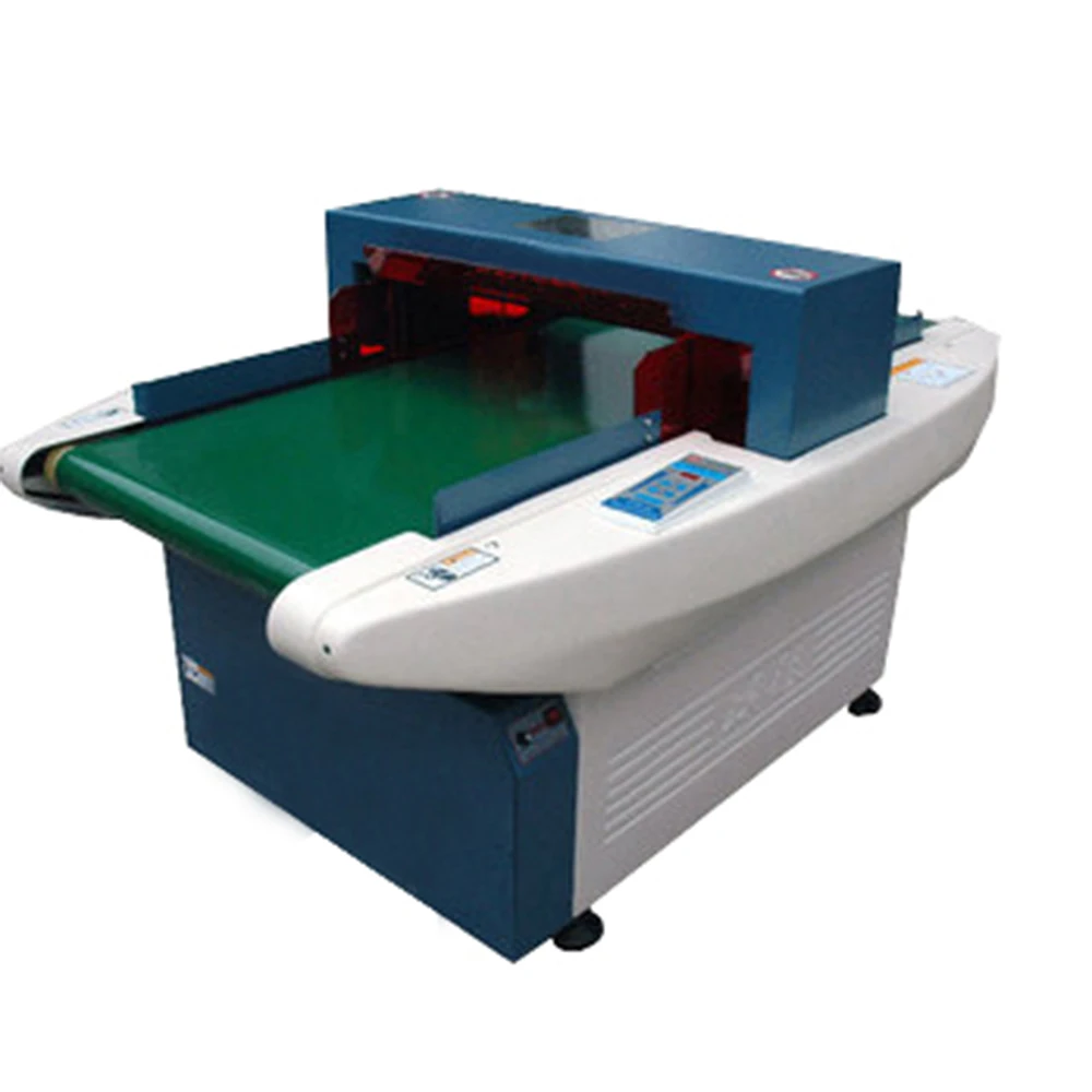 Automatic Conveyor belt broken larger size tunnel needle detector machine