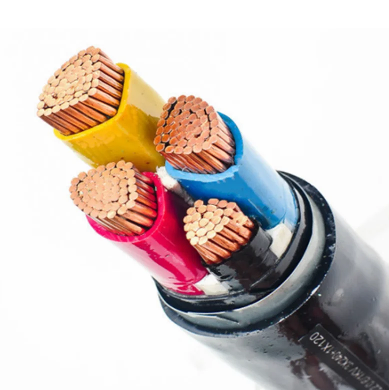 0.6/1KV 4 Cores Cu/Xlpe/PVC/DSTA/PVC Armored Power Cable 240mm2