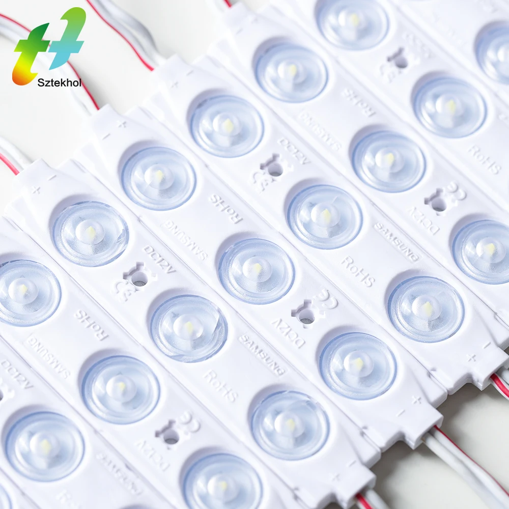 Источник, завод DC12V SMD 2835 5730 5050 Samsung светодиодный модуль впрыска rgb СВЕТОДИОДНЫЕ модули для рекламных осветительных коробок