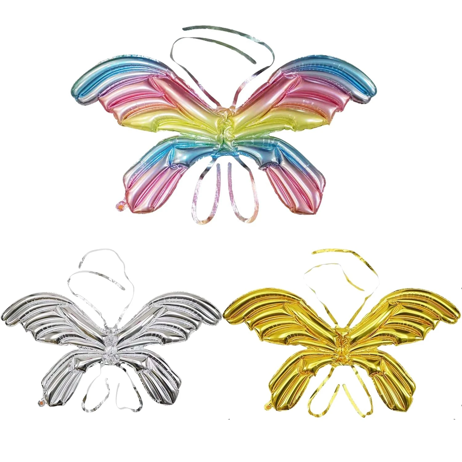 Large Angel Wings Butterfly  Balloons for Fairy Butterfly Themed Party Wedding Birthday Party Supplies