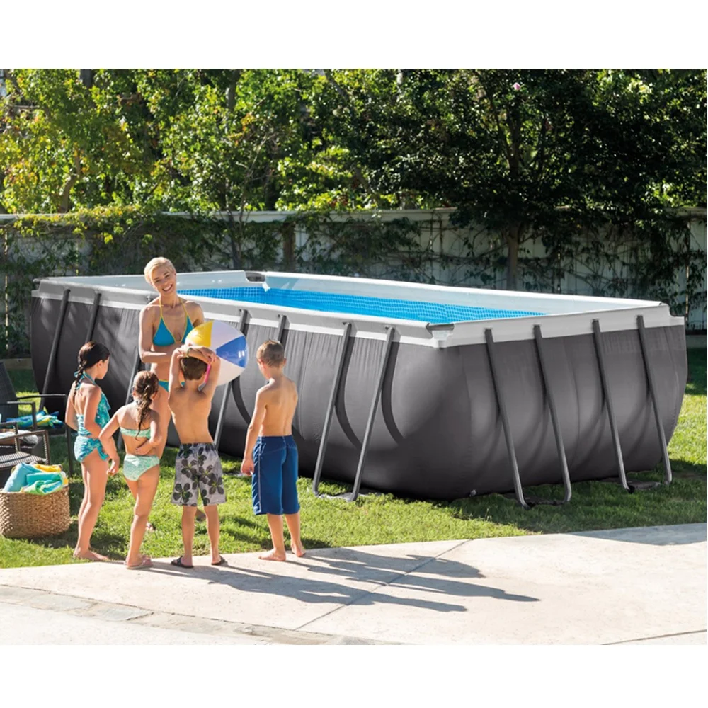Набор для бассейна INTEX 26364 24 фута Ultra XTR Family с прямоугольной металлической