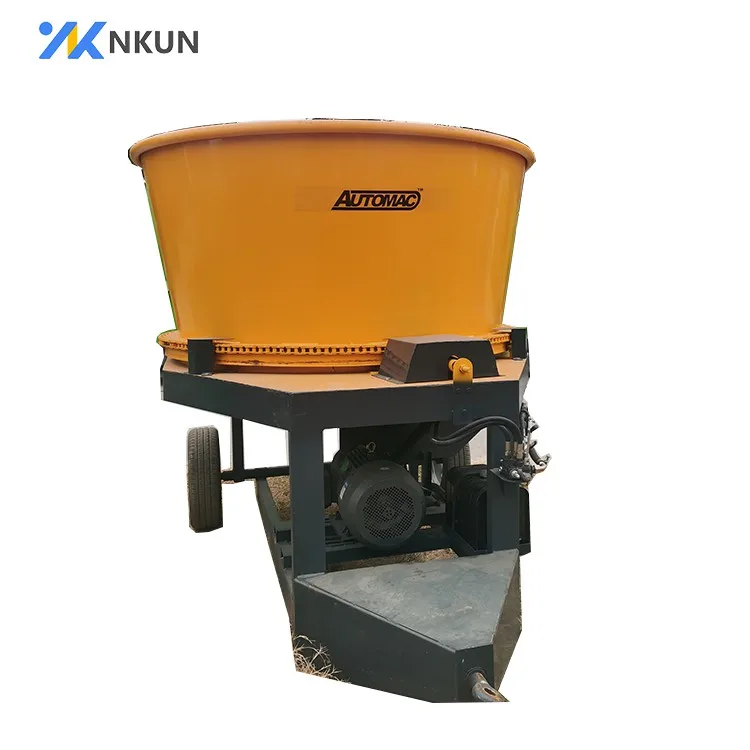 Multifunctional tub grinder grass chopper chaff cutter rotary straw crusher for farm wastes machine
