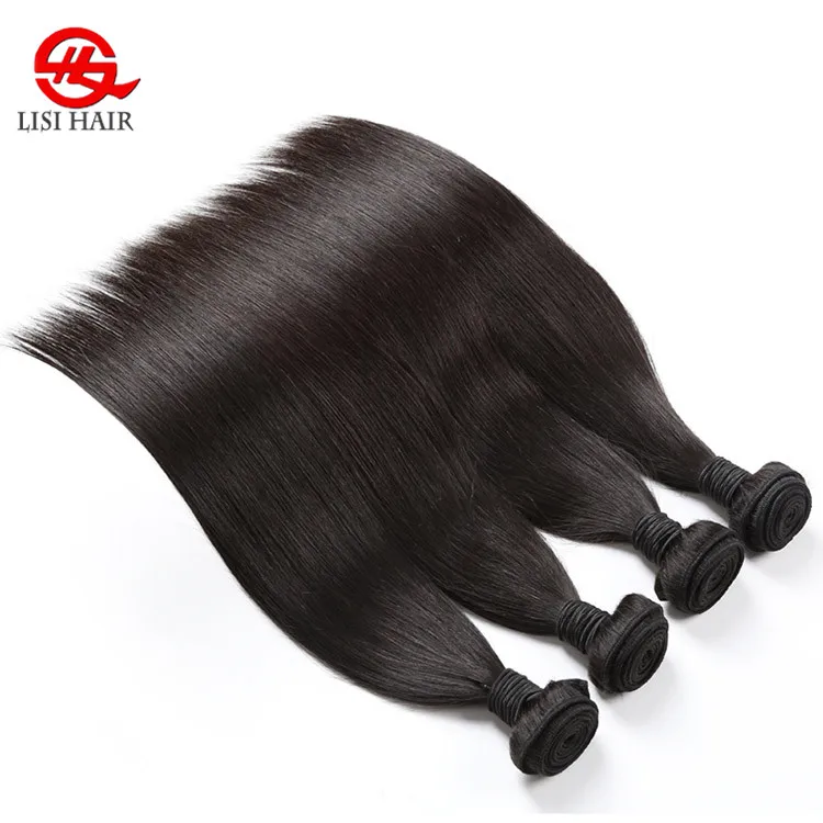 Brazilian 9a Full Head Straight Hair Thick End Clicks Hair Extensions Beauty Supply Store Brazilian Hair