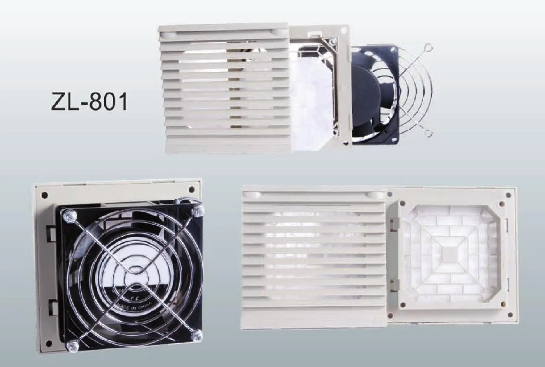 JEEK ZL 801Chinese Supplier Ventilation Filter Air Conditioner Filter Cooling Fan Filter