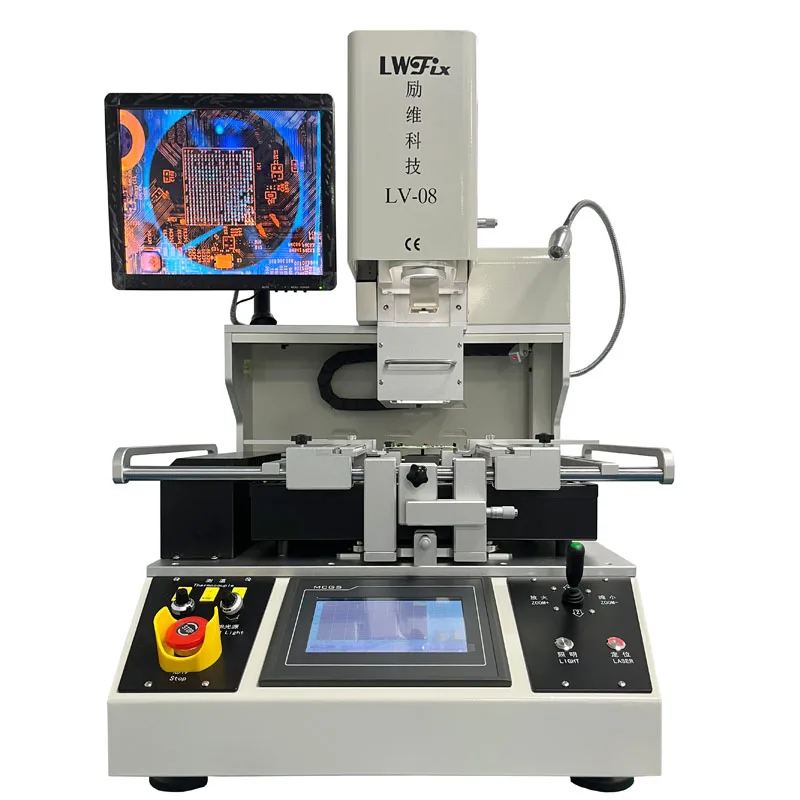 Automatic Motherboard Repair Machine Smd Bga Rework Station LV-08 For Motherboard Soldering Repairing