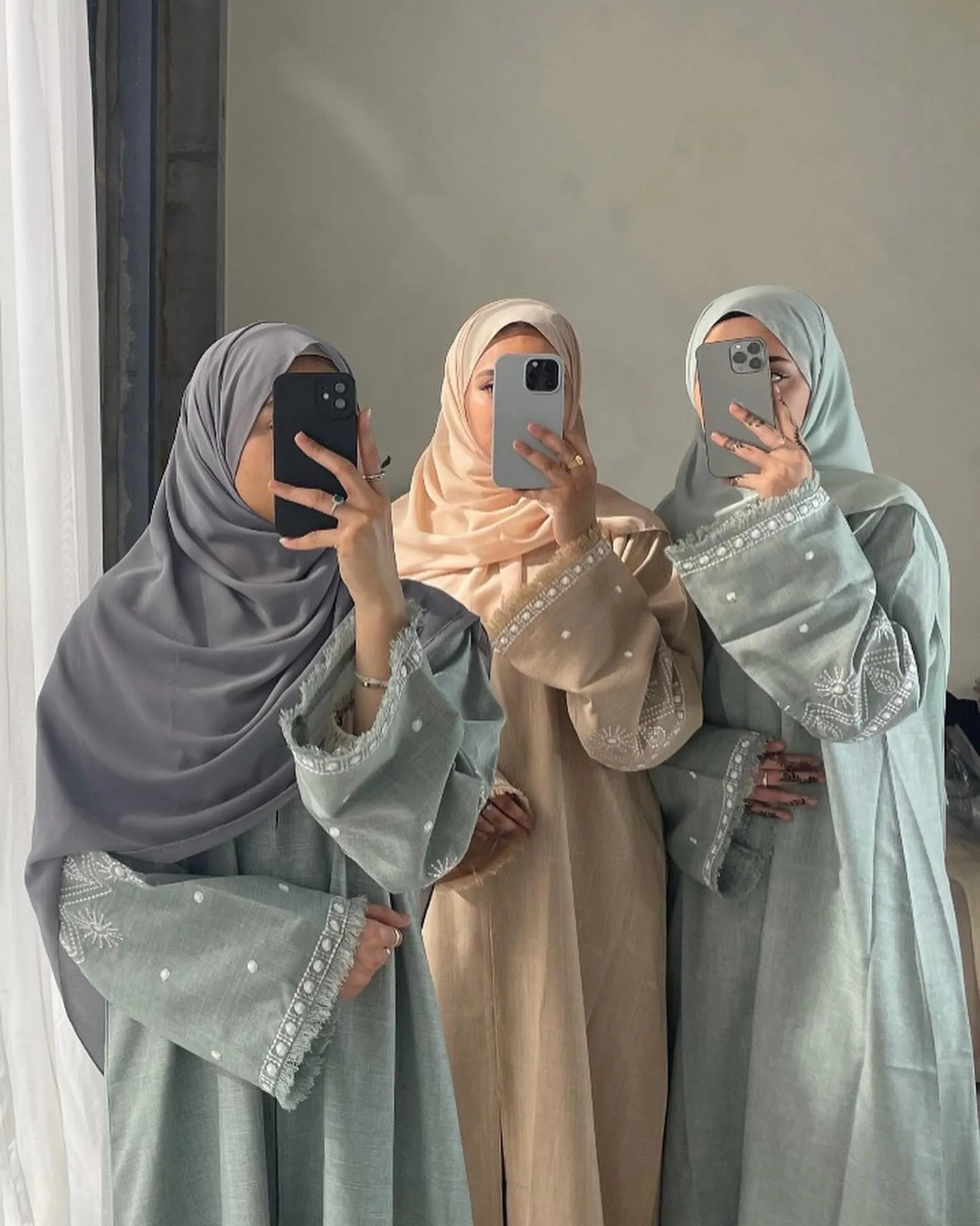 Ramadan Open Abaya 2024 Palestine Keffiyeh Embroidery Kimono Muslim Luxury Turkish Abayas for Women Dubai Islamic Clothes Kaftan