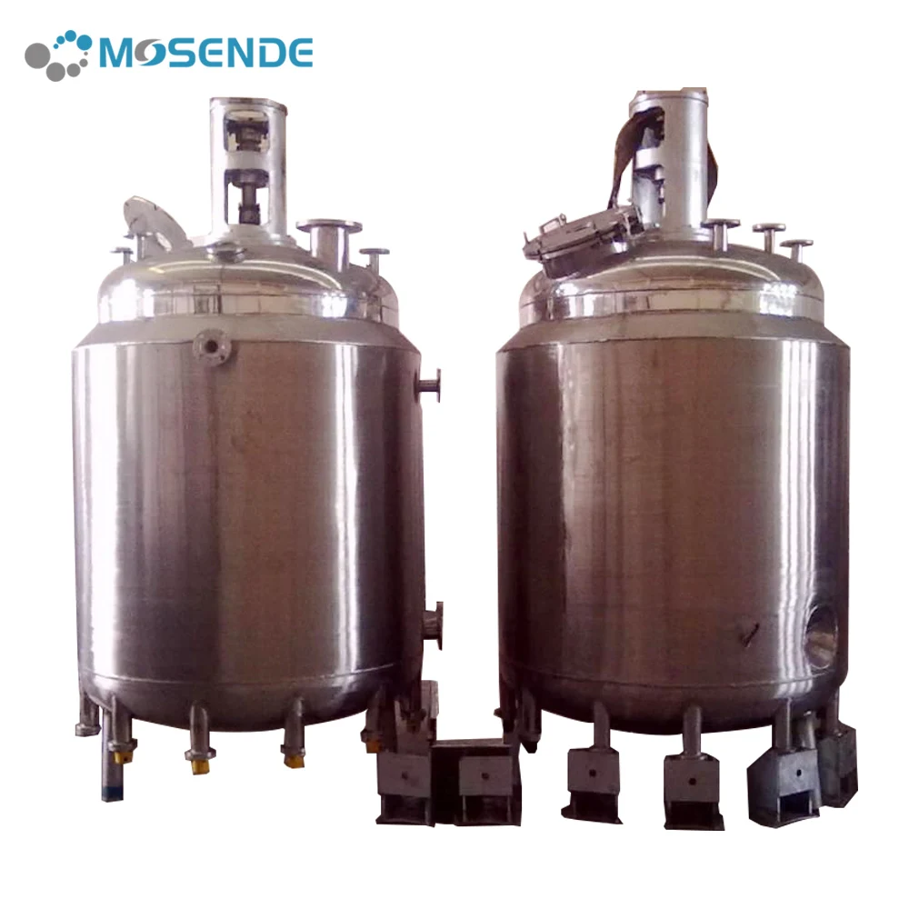 3000l Reaction Kettle Industrial Continuous Stirred Tank Batch Reactor