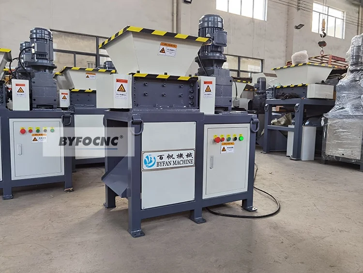 Hard metal scrap oven iron scrap mobile shredder machine