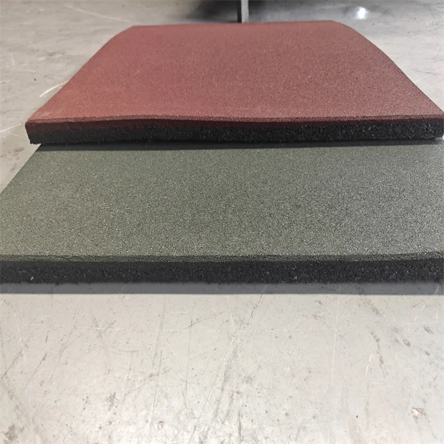 Outdoor Safety Rubber Mats Floor 50mm 40mm thickness for Backyard Kids Playground Mat