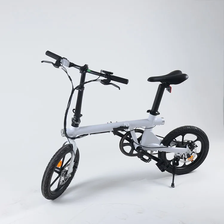 2020 new bike 16 inch hidden battery cargo electric bicycle with aluminium  alloy foldable frame