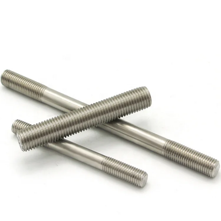 
Manufacture customize 304 stainless steel high strength stud bolts mechanical spare parts 