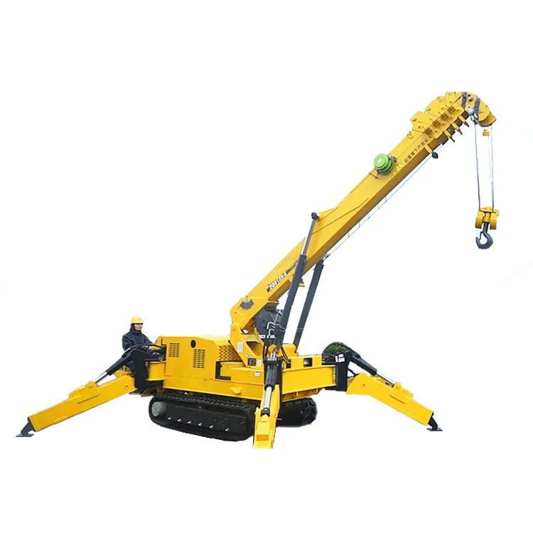 ZQS125-5 Boom Crane Spider 5.5 Ton Mini New Crawler