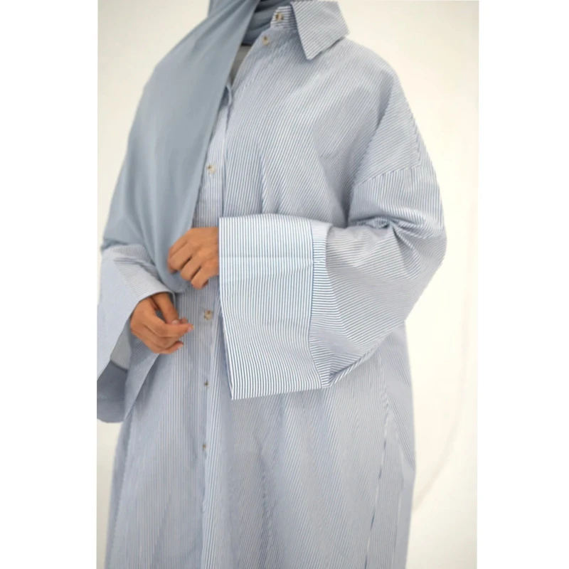 Sliver Gold Coated Shimmer Dress Islamic Clothing Luxury Abaya Women Muslim Dress