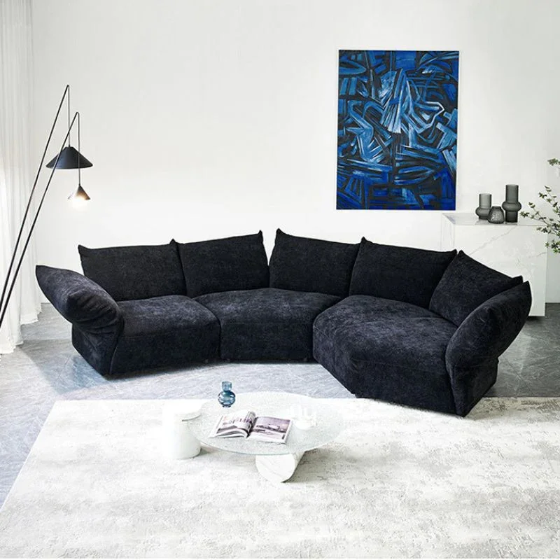 Italian Sofa Modern Petal Modular Sofa  Couch Living Room Sofas Modular Romantic