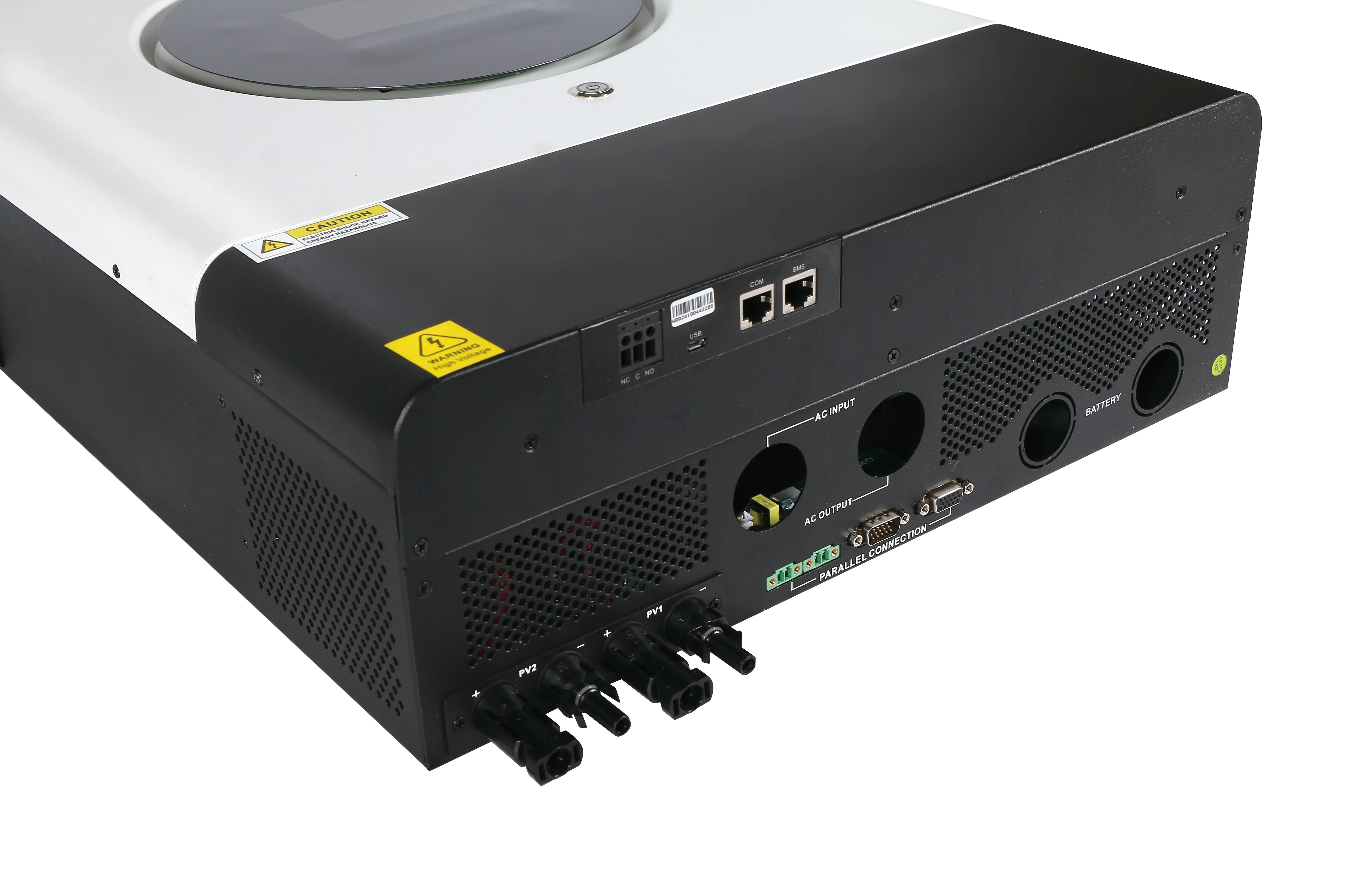 Ouyad Max 8KW high frequency hybrid solar power inverter pure sine wave solar inverter