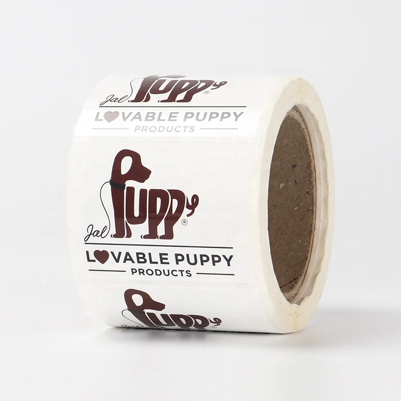 Custom printing watermark vinyl sticker page vinyl waterproof sticker paper wholesale customized stickers