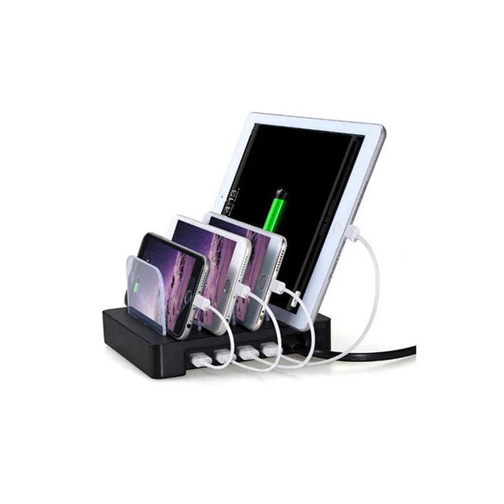 Iphone Charging Station for Multiple Devices 4 USB Ports