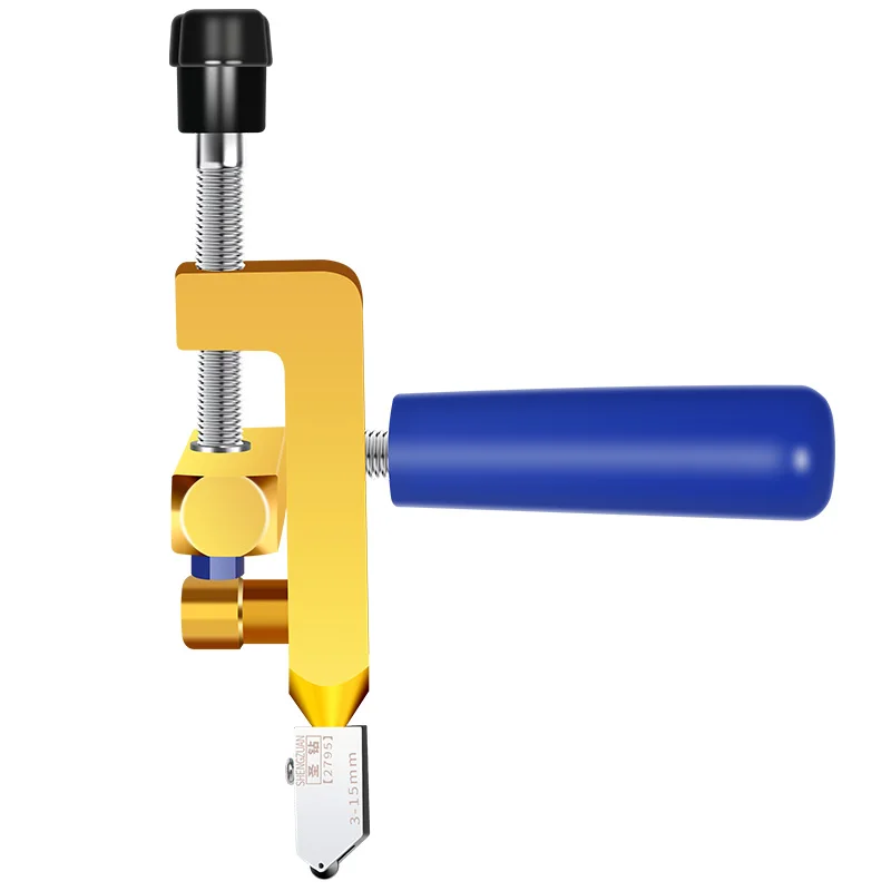 Diamond Glass Cutter for Glass Tile Cutting 2 In 1 Glass Cutter Set Manual Construction Tool Tile Cutter