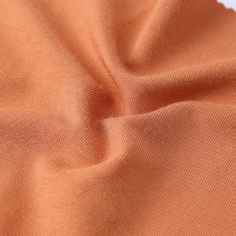 Высококачественные однотонные детские комбинезоны из натурального трикотажа мягкая легкая 94% ткань бамбукового волокна 6% спандекс