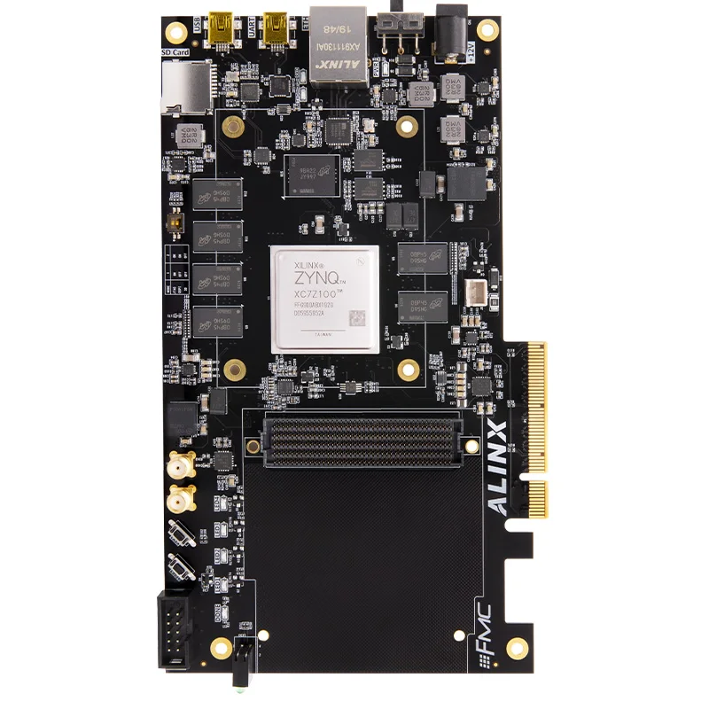 
ALINX AX7450: Xilinx Zynq-7000 SoC XC7Z100 PCIe ZYNQ FPGA Development Board ZYNQ ARM 7100 FMC HPC 