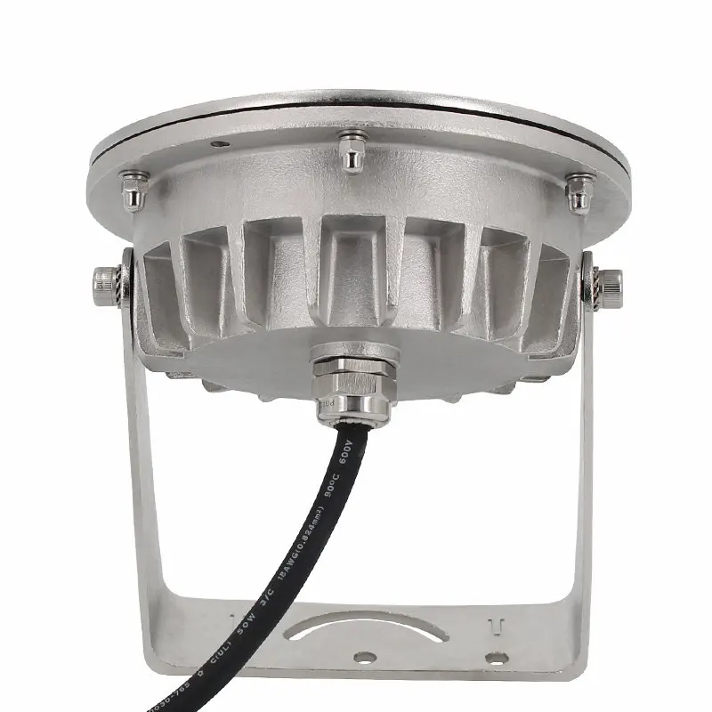  316L IP68 бассейн подводный свет из нержавеющей стали AC/DC24V LED рейтинг фонтан 10-90degree на температуру-20-45 RS-UW45W316X 3 лет 1800
