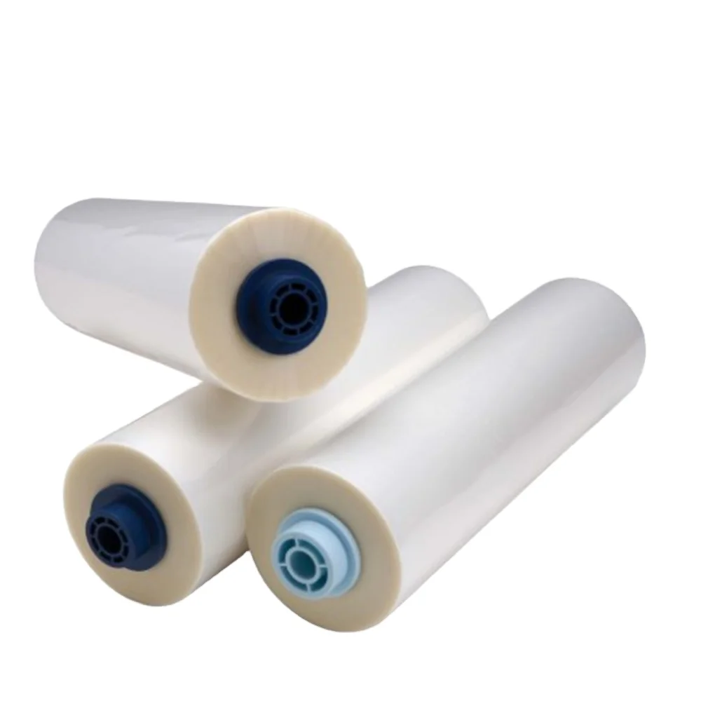 Custom Thickness Glossy Matt Bopp Thermal Lamination Film Glue Roll Dry Lamination Film Bopp Laminating
