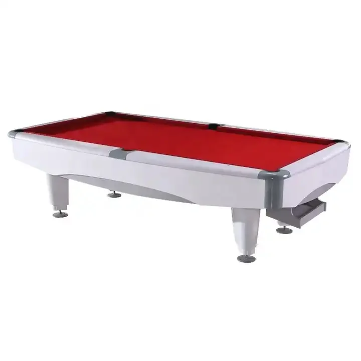 8FT 9FT Solid Wood & Stone Slate Snooker Pool Table Indoor Entertainment Billiard Club Game Sports Type Pool Billiard