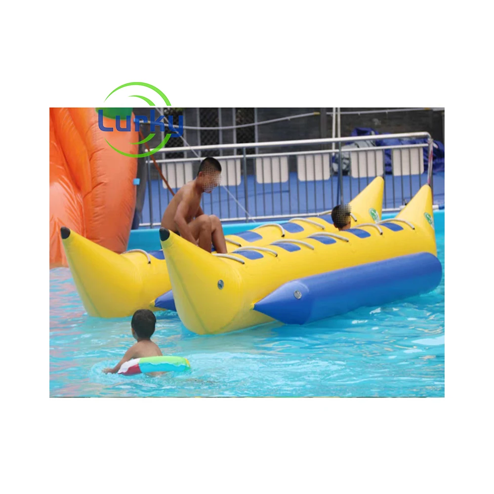 New Design Popular Fun And Interesting  Boat Inflatable Water Inflatable Floating Boat For Sale