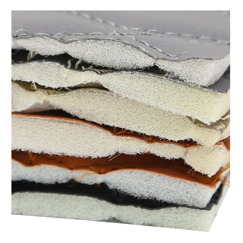 Automotive Upholstery Cuero Pvc Rexine Synthetic Leather Faux Leather for Car Seats