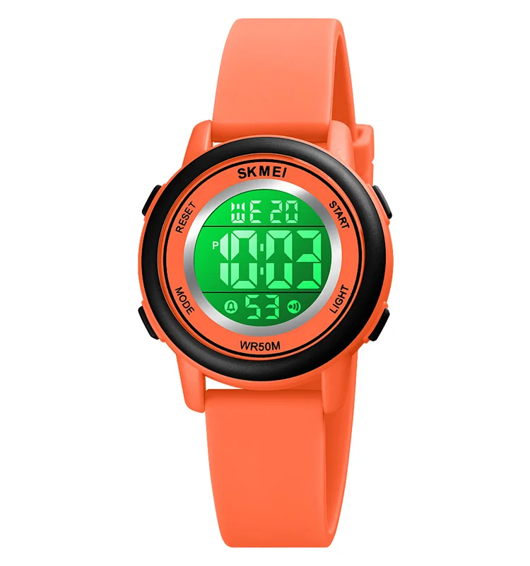 Sport Reloj SilIcone LED Custom Children Kids Digital Watch for Girl Boy