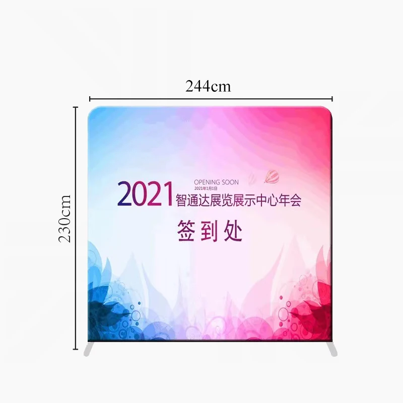 High Quality Portable Knitting Fabric Roller Stand Cheap High-Tension Tablet Stand for Display Model Number POP for Shows