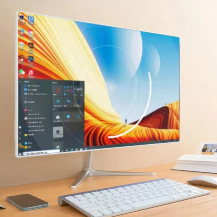 27 inch Curved All in One PC 8GB 16GB 32GB Ram 512 GB SSD Core I7 I5 Processor All In One Computer Desktop All-In-One Pc