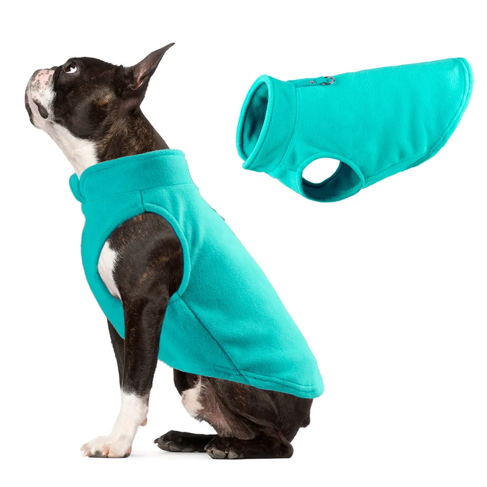 Hot Sale Dog Clothes Fall Winter Thickened Luxury Dog Sweater Hoodie Fleece Multicolor Pet Vest Apparel