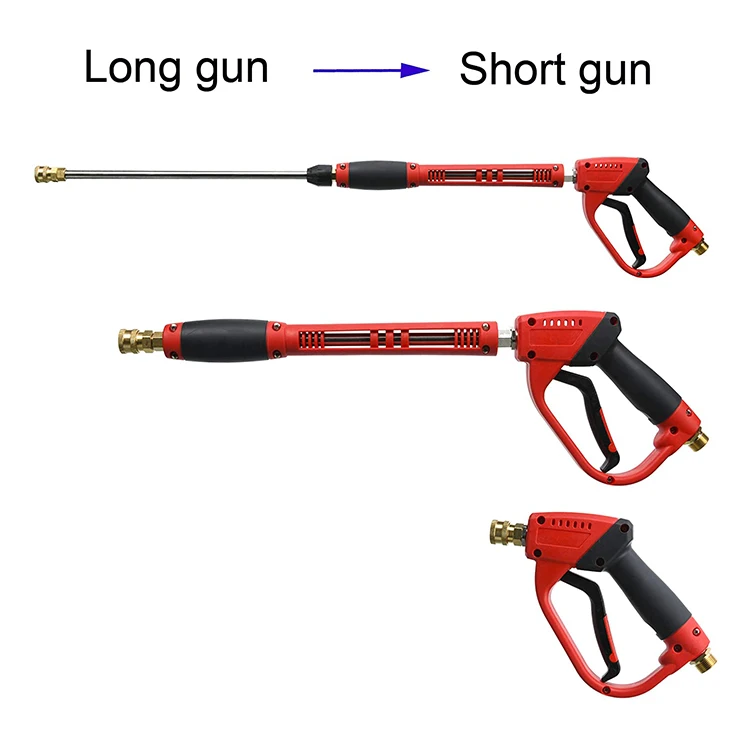 XUNCHI Car Wash Machine Bike Washing Nozzle Water Spray Gun Set