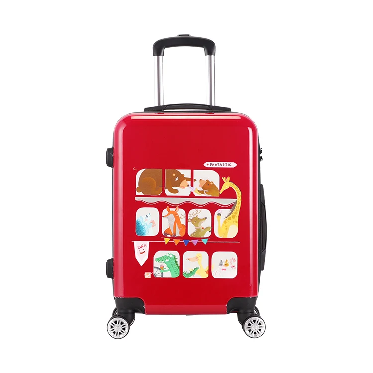 Custom Print Suitcase Cabin Trolley Bag Abs Guangzhou Branded Luggage Bags Quality Luggage With Pictures