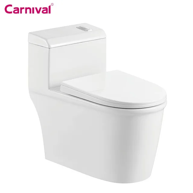 Floor mounted sanitary ware good quality white wc water saving inodoro bathroom siphonic flushing one piece ceramic toilet