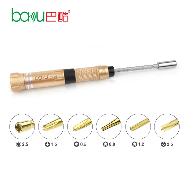 
Small Star Multipurpose Tools Mobile Maintenance Screwdriver Set Magnetic ba-7276 