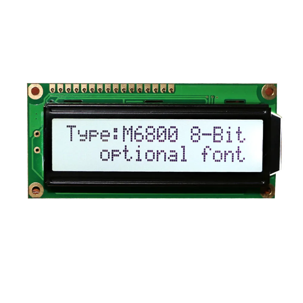 Rohs ST7066U Or Equivalent 1602 Optoelectronic Displays LCD Module