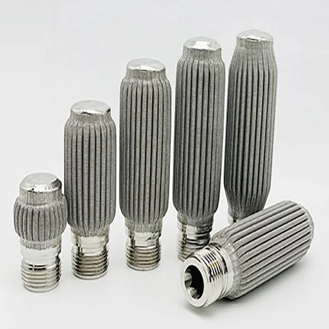 LIANDA Pleated sintered metal fiber filter cartridge for filter candle screen changer
