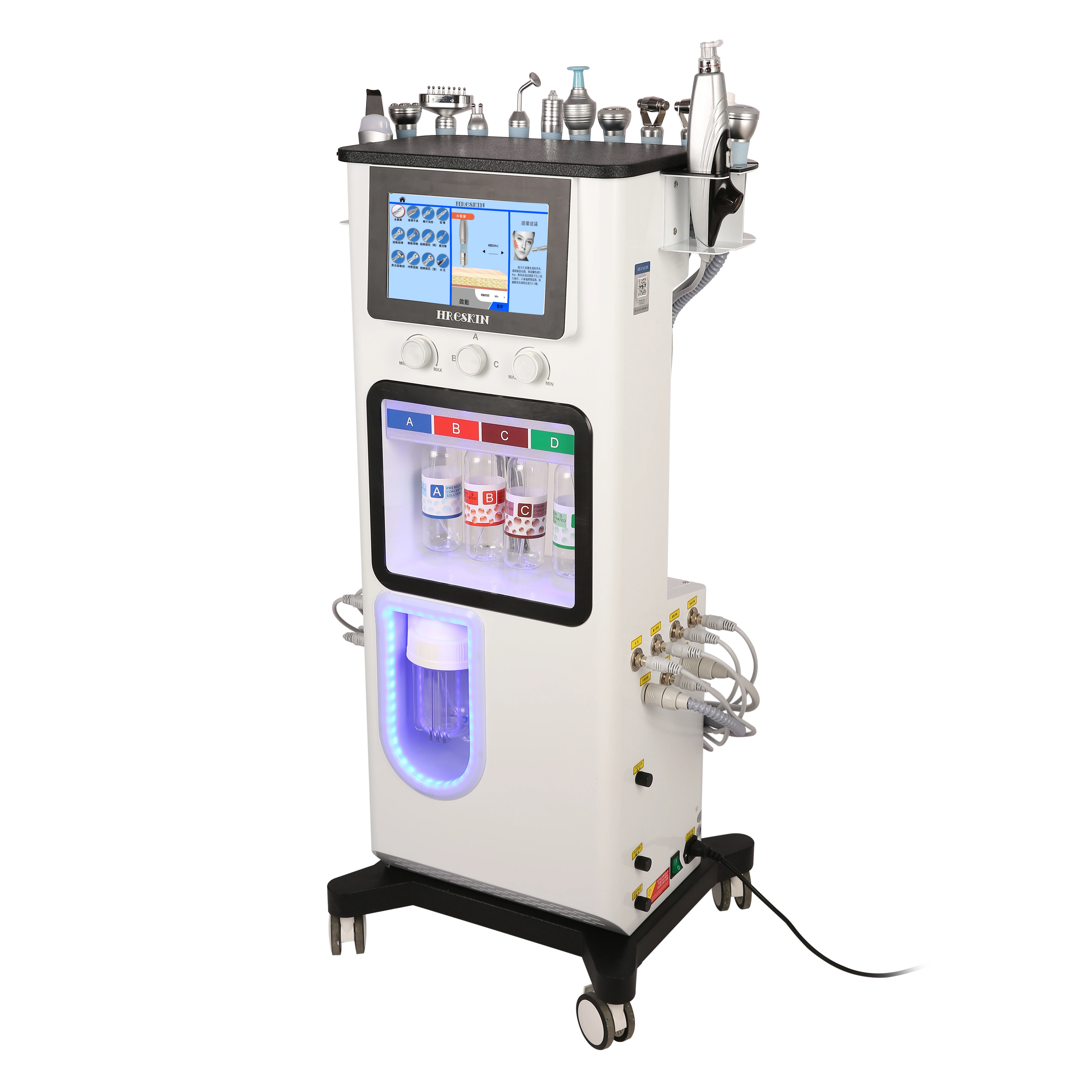 13 in 1 Hydro Beauty Facial Microdermabrasion Water Jet Peel Face Cleaning Machine