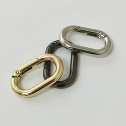 DIY jewelry round ring hook bag round opening spring ring metal key hook