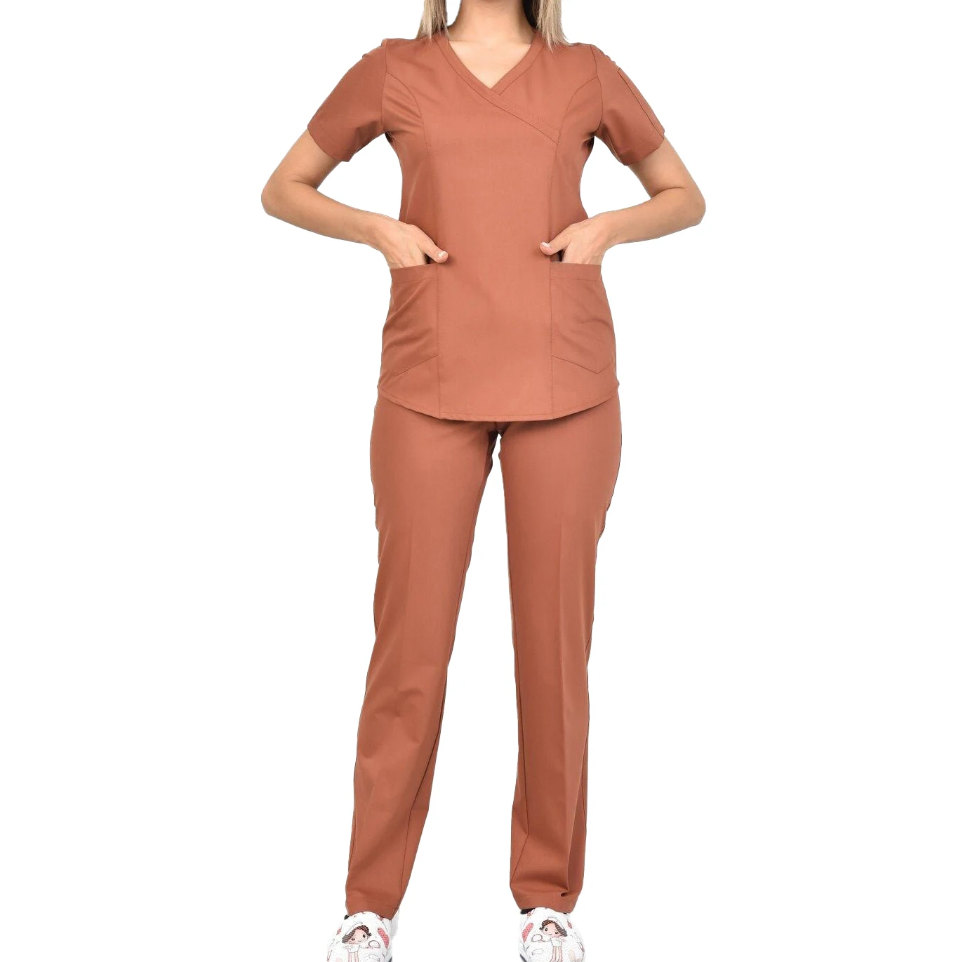 Stylish hospital uniform,scrubs uniforms,nurse uniform Anti-wrinkle Hospital Uniforms