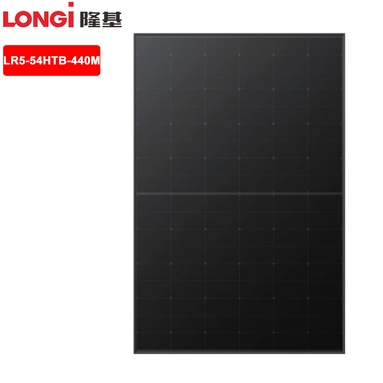 Tier 1 brand Longi MO6 LR5-54HTB-440M ,430W,435W,440W,445W,450W full black/All black HPBC Mono panels