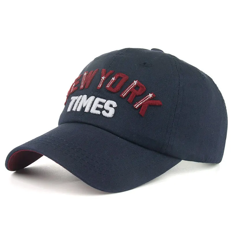 customized 3d embroidery caps custom logo dad hats