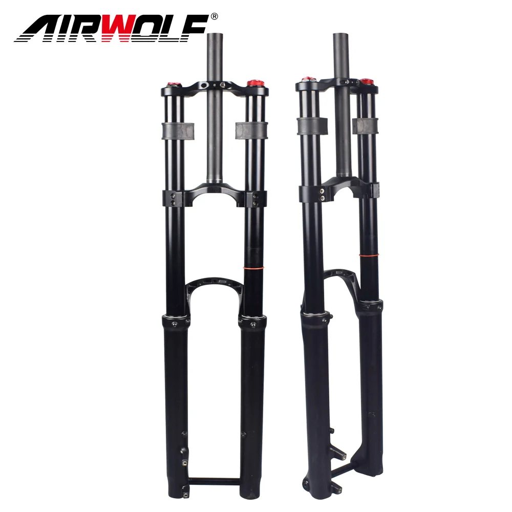 29ER DH MTB Fork Suspension Travel 200MM Straight Tube Bicycle Suspension Fork