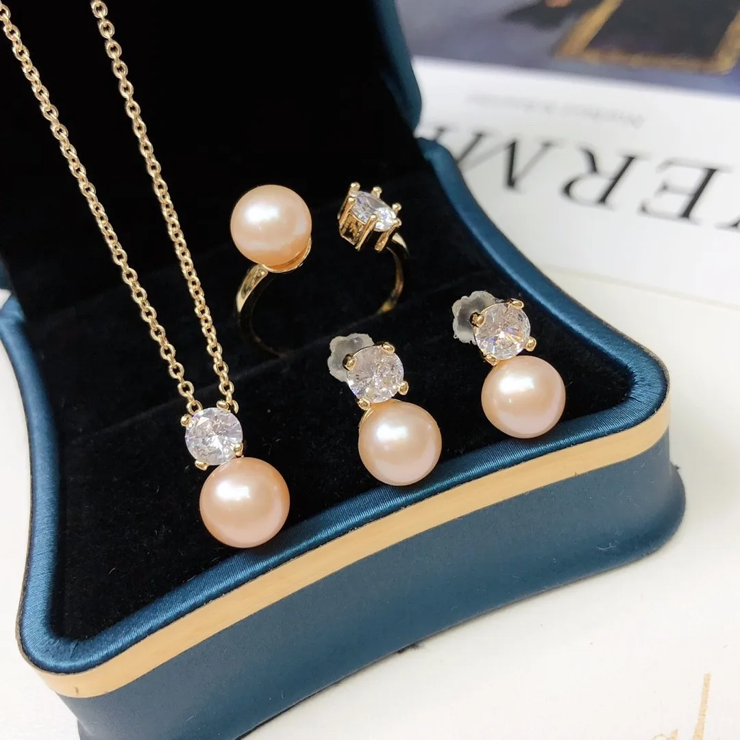 Серьги с пресноводным жемчугом