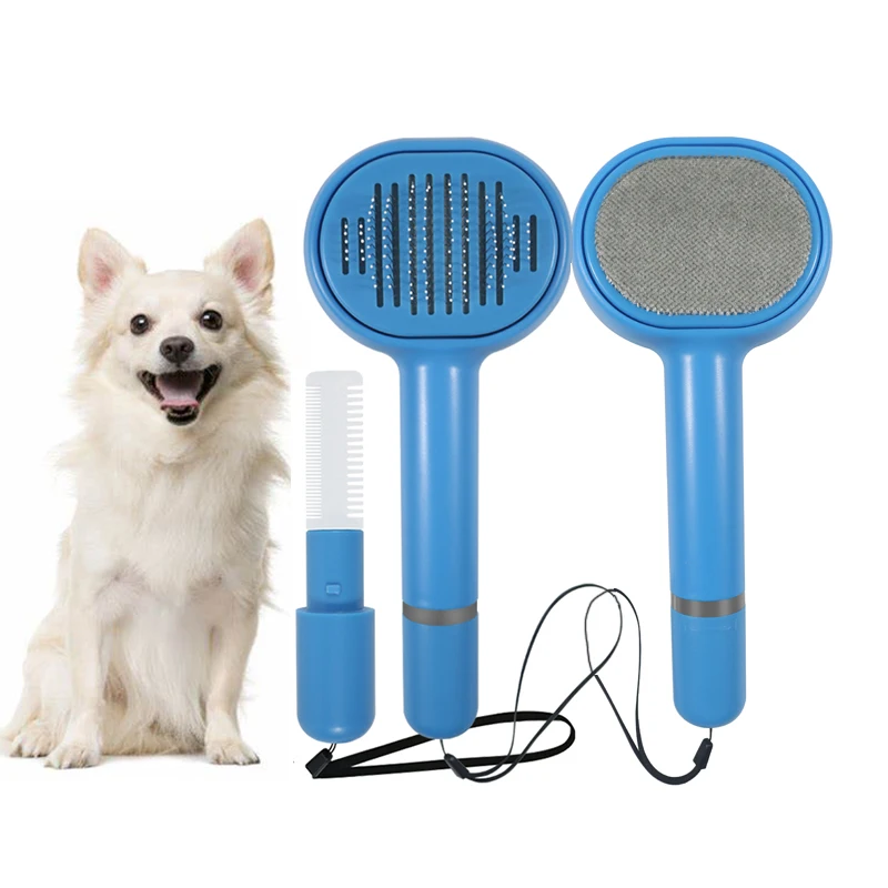 3 in 1 pet grooming lice hair remover pet dog hair comb