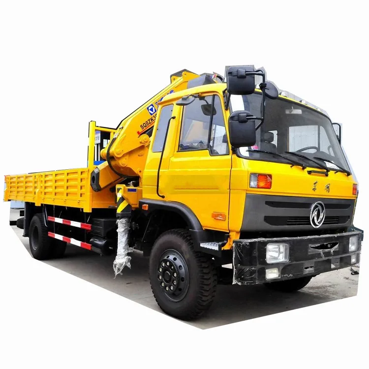 2020 DFAC 4x2 4 тонны 5 6 3 т подъемный кран для грузовика складная стрела продажи