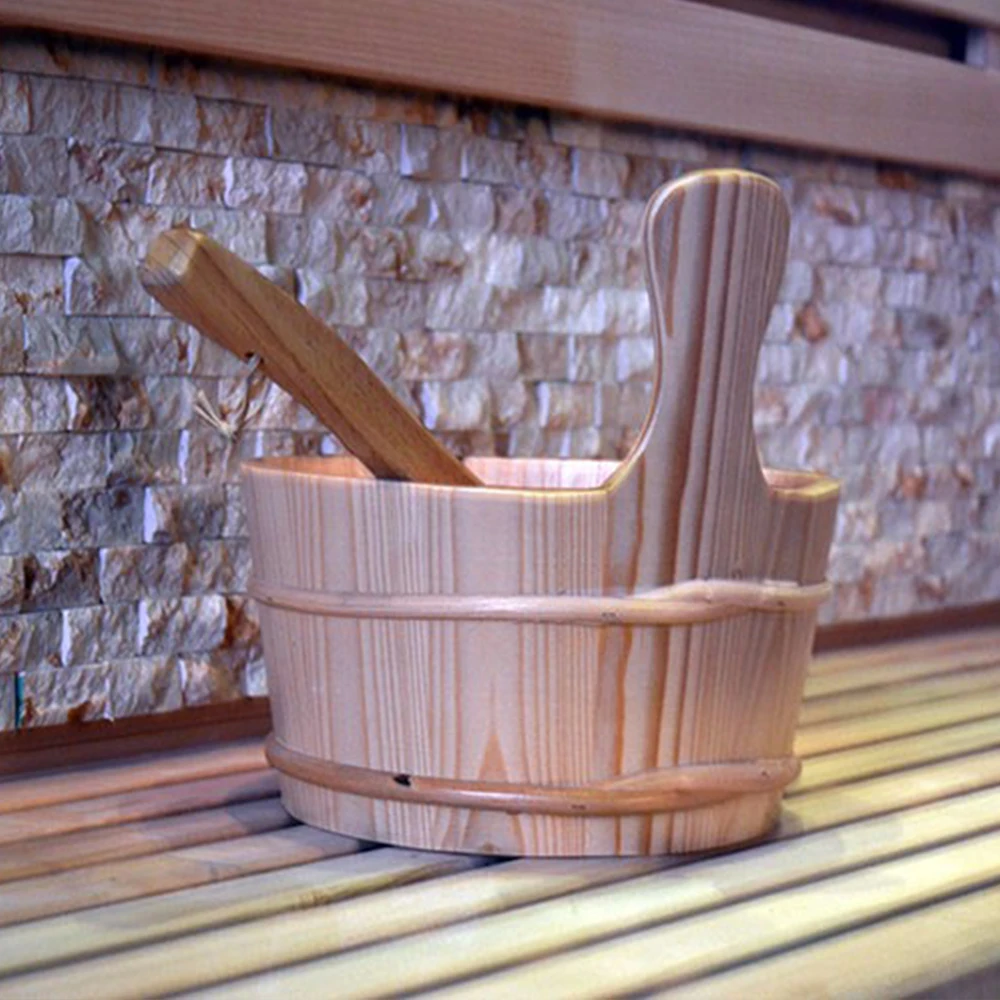 Customizable large size solid wood traditional steam sauna room with music player