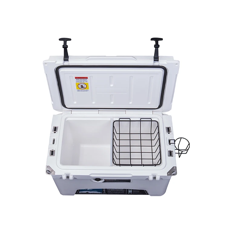 45QT Ice Cooler Boxes Shipping Picnic Rotomold Plastic Box Cooler
